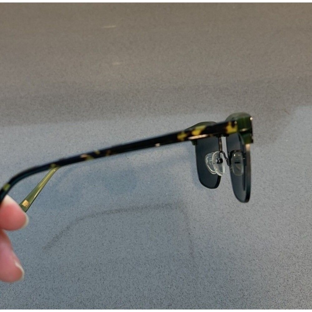 Ted Baker Polarized Green Tortoise Shell Sunglasses - Picture 4 of 8